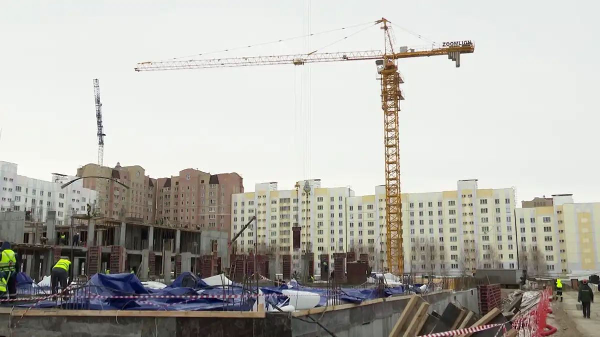 Строительство многоквартирного дома