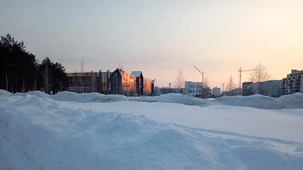 Зима в Нижнекасмке