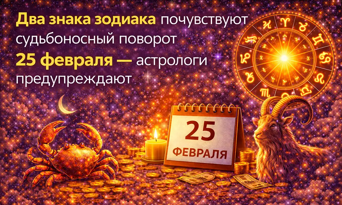 Два знака зодиака почувствуют судьбоносный поворот 25 февраля — астрологи предупреждают