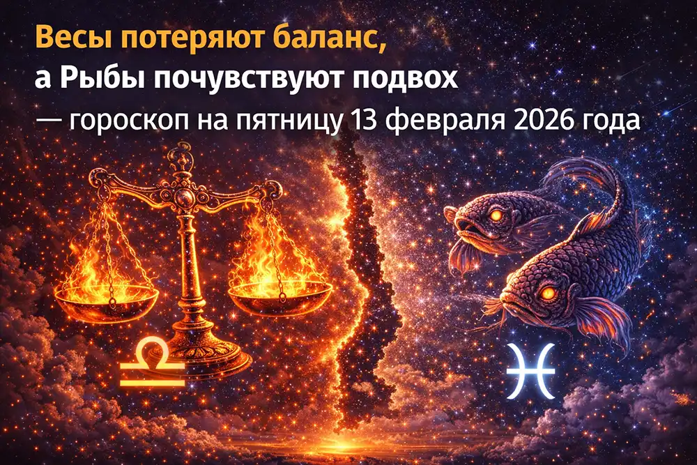 Гороскоп на 13 февраля 2026 года, пятницу