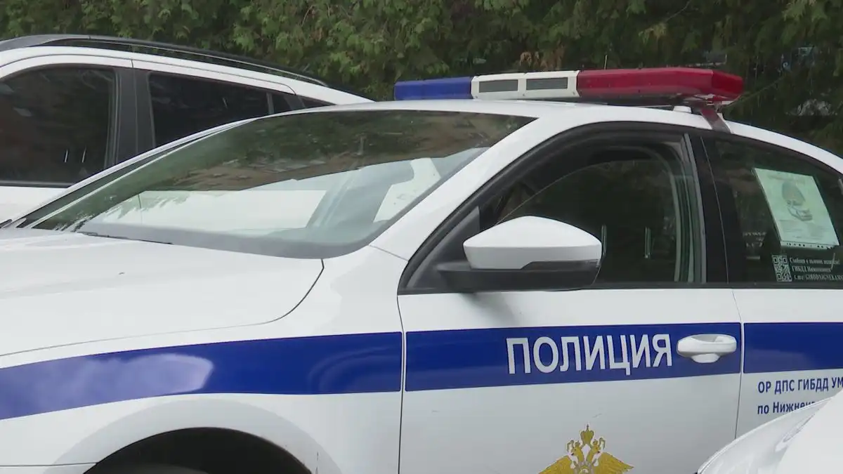 Патрульный автомобиль ДПС ГАИ Нижнекамска