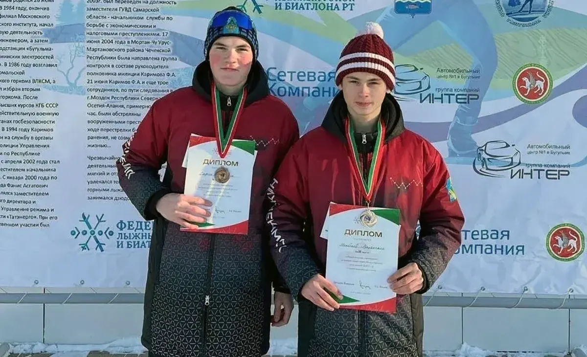 Кикбоксёры и лыжники из Нижнекамска на соревнованиях