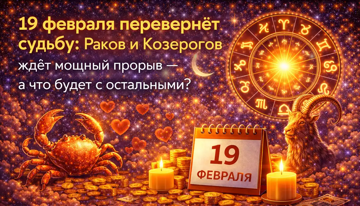 Гороскоп на 19 февраля 2026 года для всех знаков зодиака