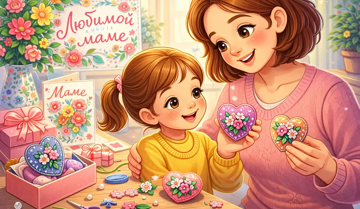 Мастер-класс «Подарок маме» в Нижнекамске