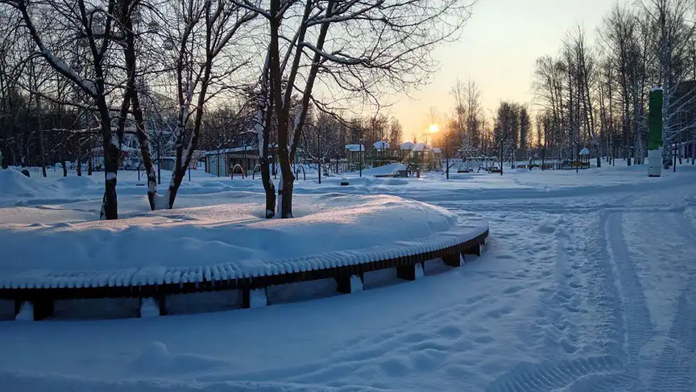 Снег в Нижнекамске