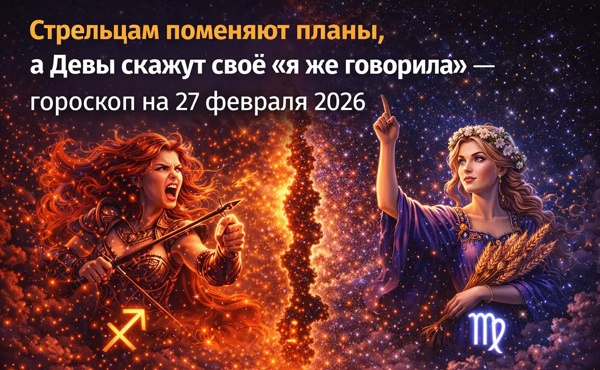 Гороскоп на 27 февраля 2026 года