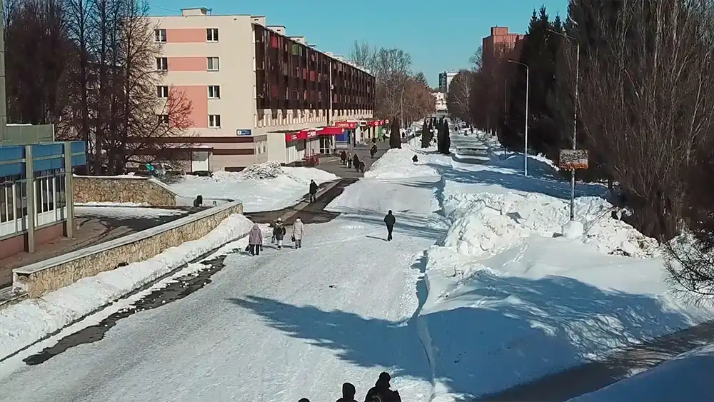 Школьный бульвар в Нижнекамске