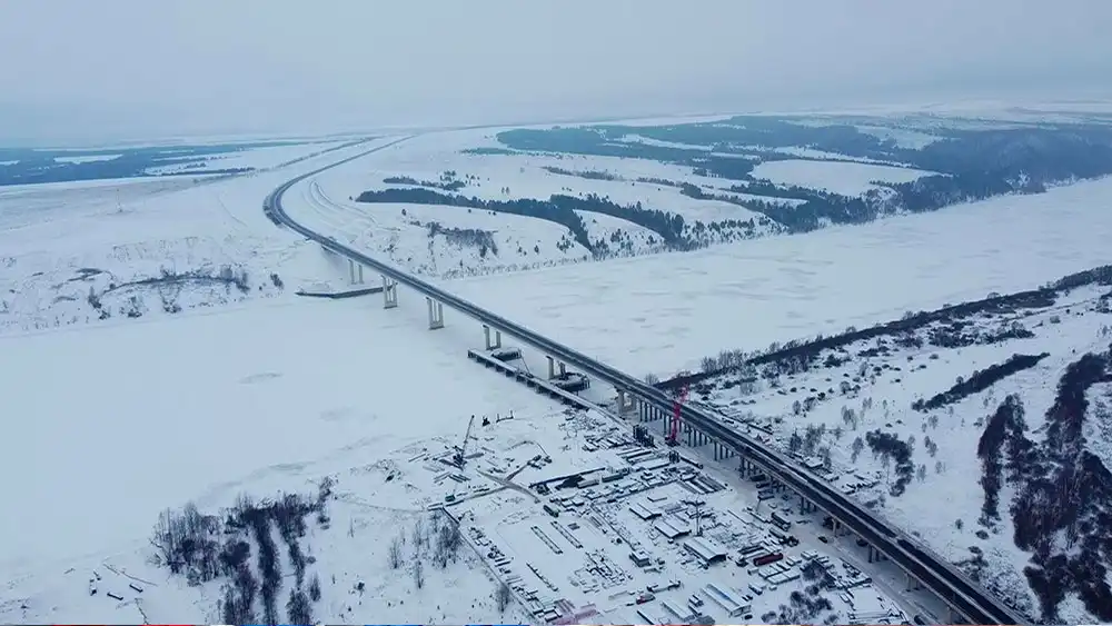 Мост через Каму в Нижнекамском районе