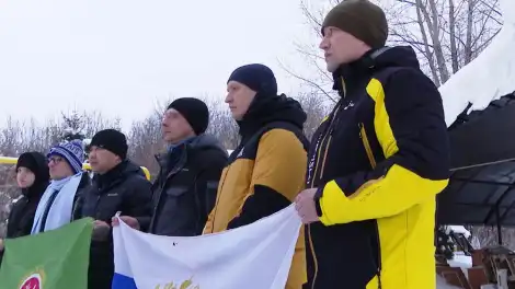 Шесть контрактников из разных городов отправились на службу из Нижнекамска 11 февраля - телеканал НТР 24