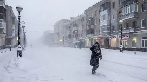 Штормовое предупреждение: Татарстан накроет сильный снегопад - телеканал НТР 24