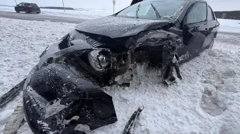 На трассе в Нижнекамском районе столкнулись Toyota и «Нива», есть пострадавший - телеканал НТР 24