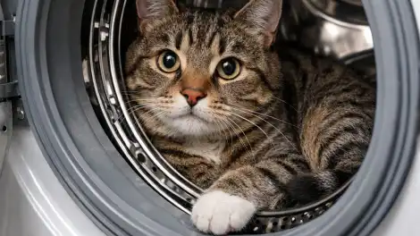 Пенсионерка нечаянно постирала кота в стиральной машине - телеканал НТР 24