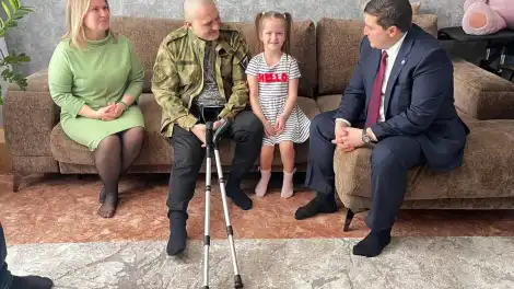 Мэр Нижнекамска навестил ветеранов СВО, проходящих реабилитацию - телеканал НТР 24