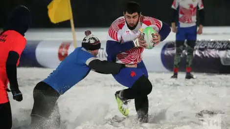 В Казани пройдёт чемпионат России по снежному регби - телеканал НТР 24