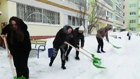 Радмир Беляев поблагодарил жителей Нижнекамска за помощь дворникам в уборке снега - НТР 24