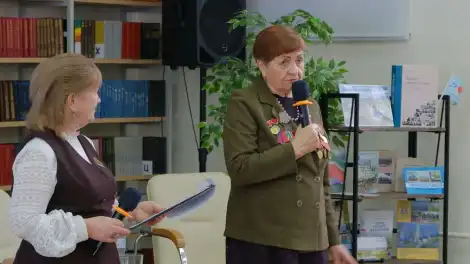 Нижнекамцы послушали историю жизни узницы концлагеря и первостроителя города Альбины Дырановой - телеканал НТР 24