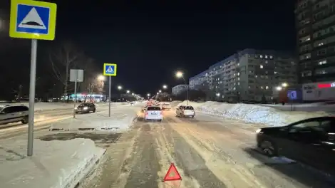 В Нижнекамске начинающий водитель сбил женщину на пешеходном переходе - телеканал НТР 24