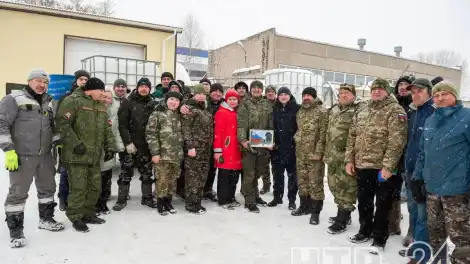 Нижнекамск отправил третью в 2026 году крупную партию гумпомощи, четыре машины и автобус - телеканал НТР 24