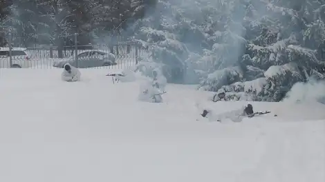 В Нижнекамске прошли гонки и митинг памяти 80-го отдельного лыжного батальона - телеканал НТР 24