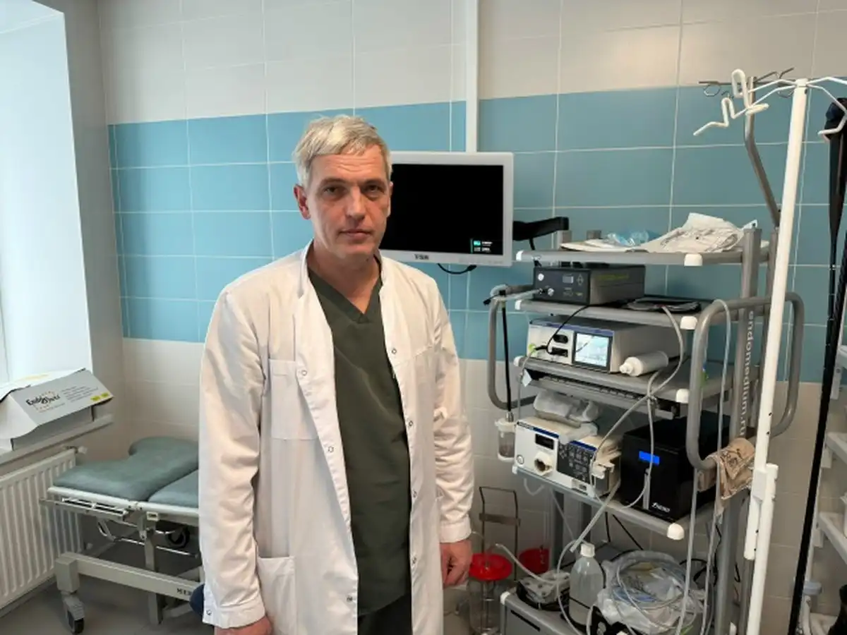 Заведующий эндоскопическим отделением НЦРМБ Булат Арсланов