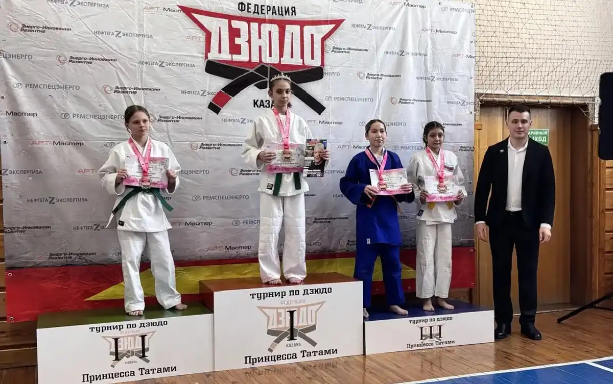 Воспитанницы спортшколы «Динамо» Нижнекамск