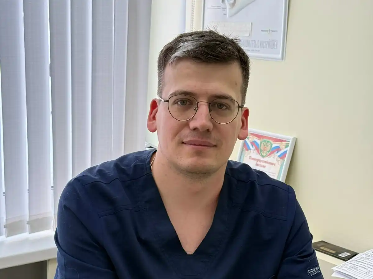 Врач в кабинете