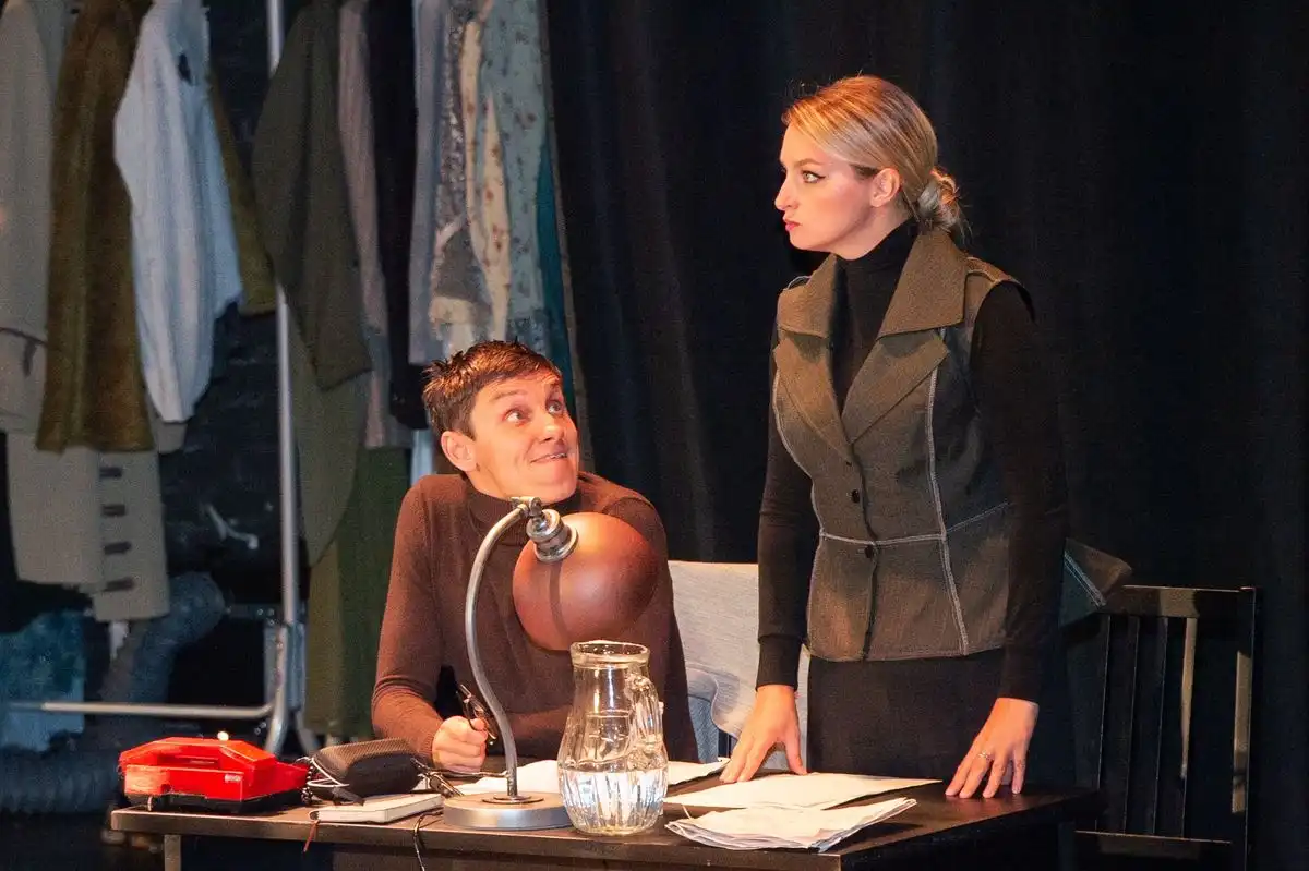 Фрагмент спектакля "Чехов. Репетиция"