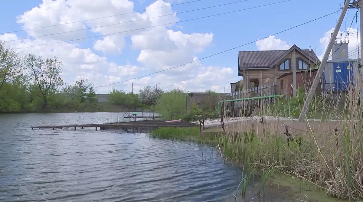 Дача на берегу озера в Нижнекамске