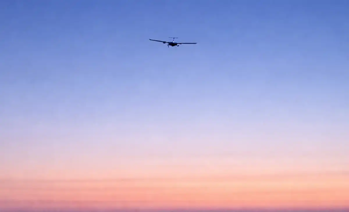 БПЛА в небе