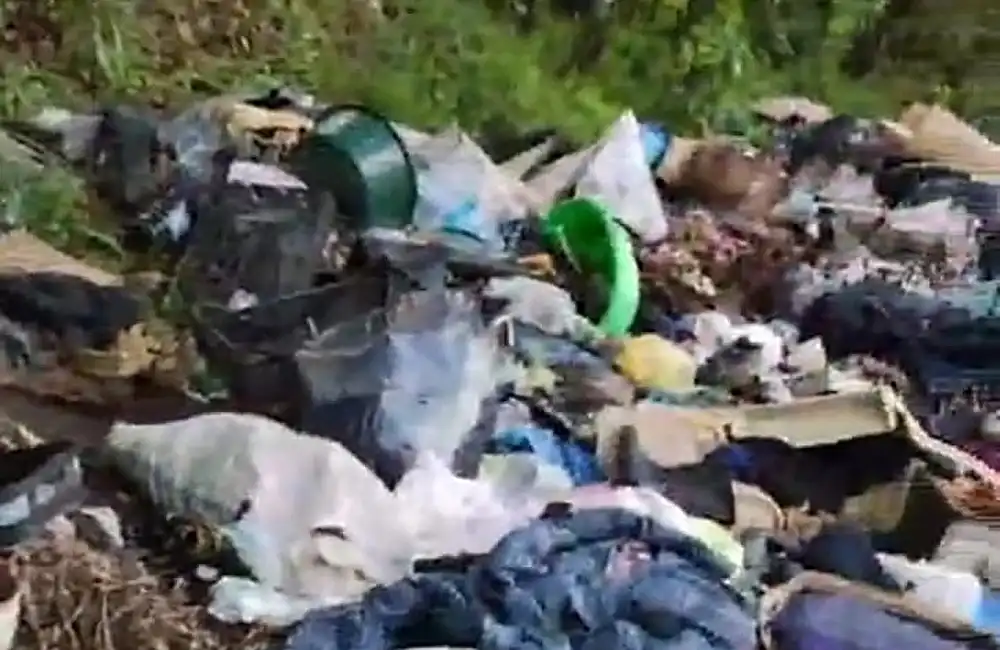 Несанкционированная свалка под Нижнекамском