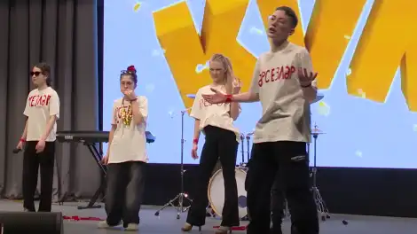 «Адымнар» шутит по-татарски: в Нижнекамске прошёл КВН четырех городов - телеканал НТР 24