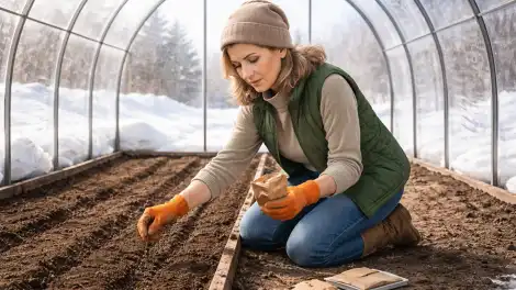 Мартовский посев в неотапливаемую теплицу: как в Татарстане получить первый урожай уже в апреле - телеканал НТР 24