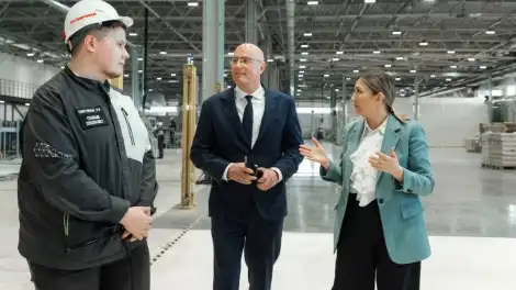 Вице-премьер Чернышенко оценил систему подготовки специалистов в «Алабуга Политех» - телеканал НТР 24