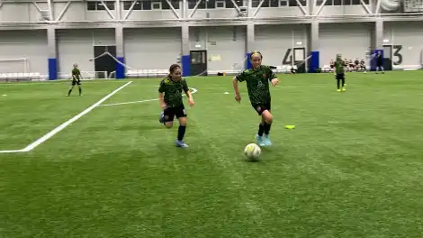 Юные нижнекамские футболистки стали призёрами зимнего первенства Татарстана - телеканал НТР 24