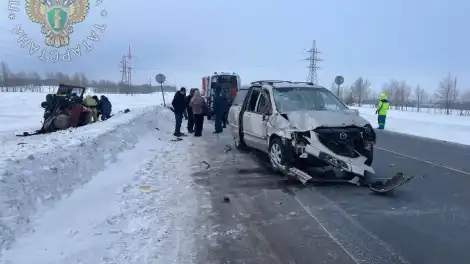 Пожилая пассажирка Renault погибла в ДТП на встречке в Татарстане - телеканал НТР 24
