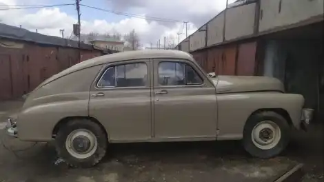 За цену подержанной иномарки: в Нижнекамске продают раритетный ГАЗ М-20 «Победа» - телеканал НТР 24