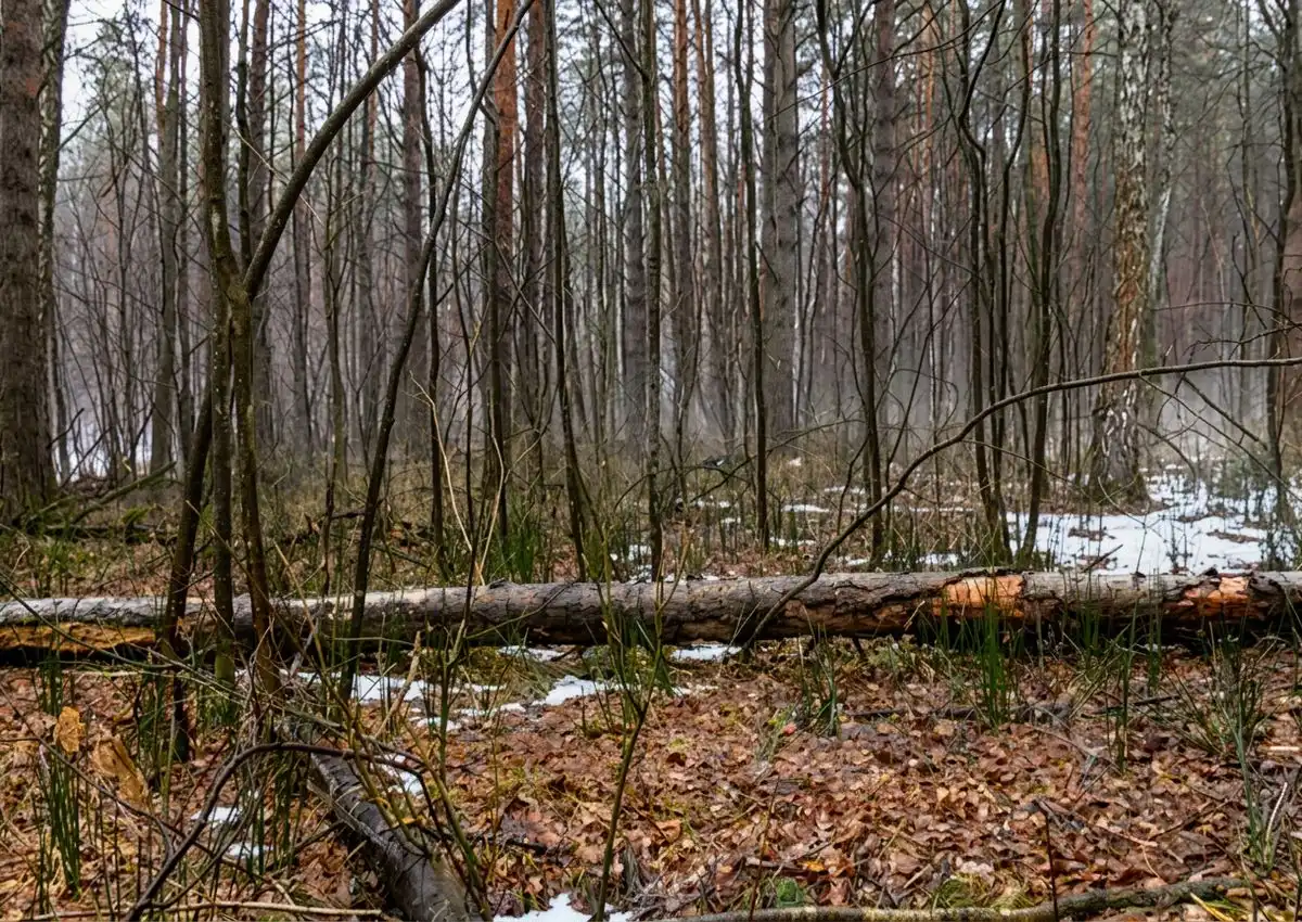 весенний лес