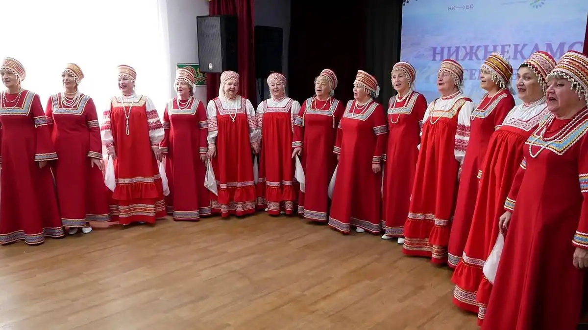 Ансамбль ветеранов «Россияночка» из Нижнекамска