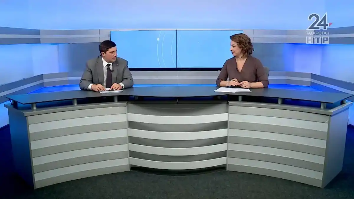 Прямая связь на НТР 24 с Радмиром Беляевым, мэром Нижнекамска