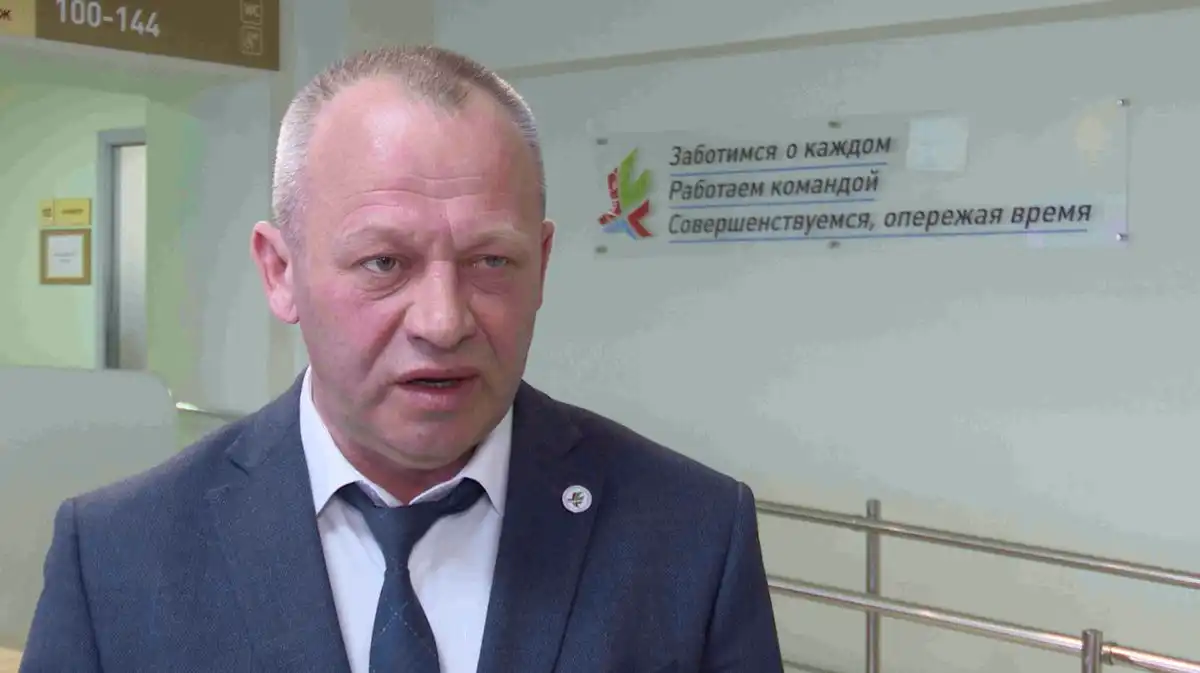 Главный врач ЦРМБ Нижнекамска Сергей Мерясев