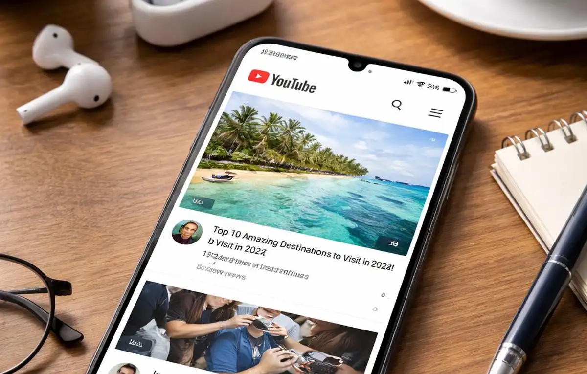 мобильное приложение YouTube