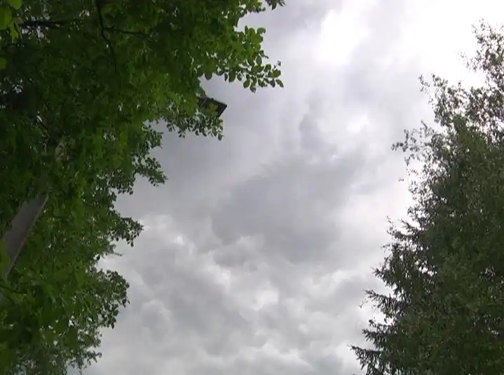 Пасмурное небо и ветер