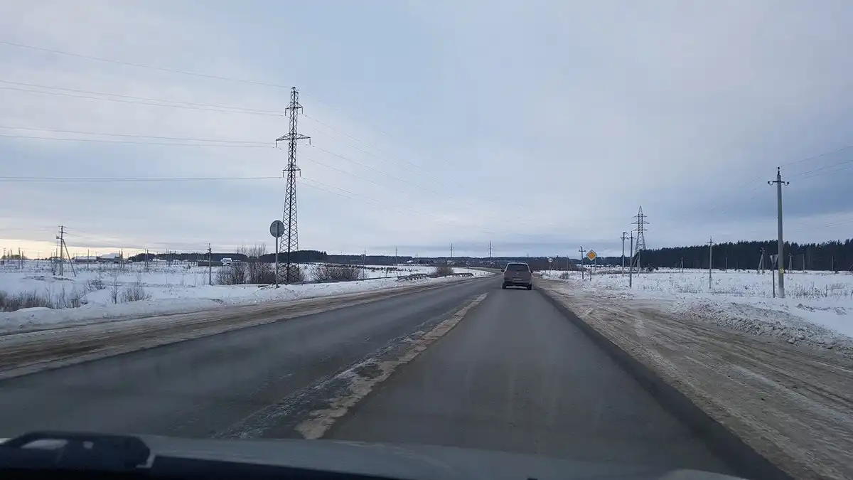 трасса нижнекамск чистополь