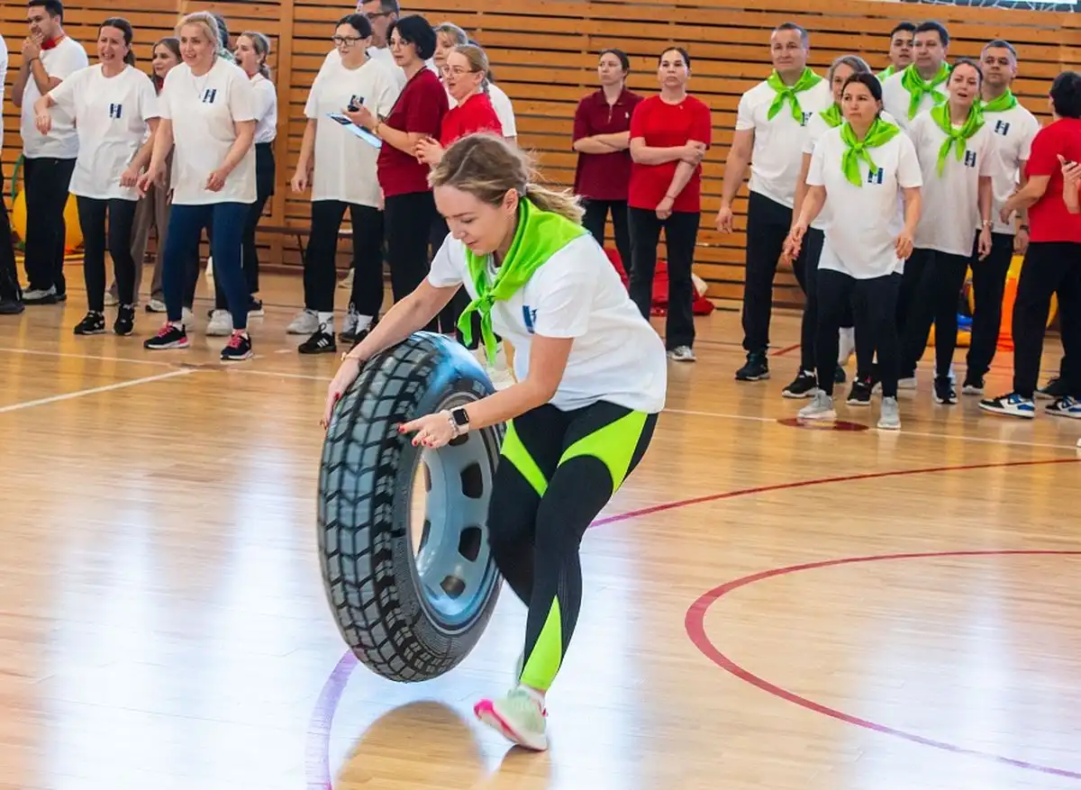 «Веселые старты» ко Дню местного самоуправления и 60-летию Нижнекамска