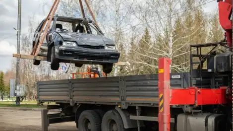 С улиц — на штрафстоянку: в Нижнекамске продолжается эвакуация брошенных машин - телеканал НТР 24