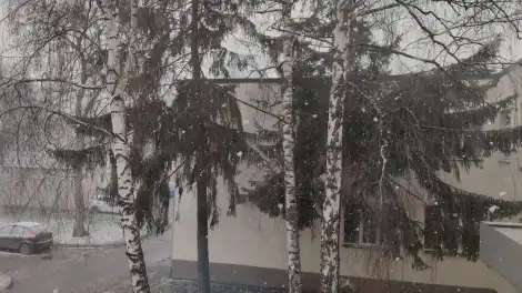 Снова зима: в Нижнекамске идет снег - телеканал НТР 24