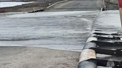В Татарстане подтопило два моста и больше двадцати участков - телеканал НТР 24