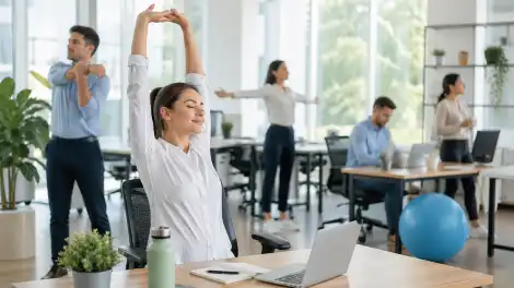 Неделя здоровья на работе: маленькие привычки — большие результаты - телеканал НТР 24