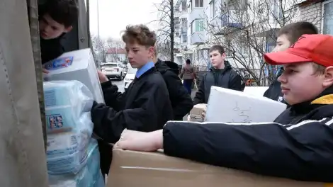 Нижнекамцы отправили гуманитарную помощь мирным жителям Лисичанска - телеканал НТР 24