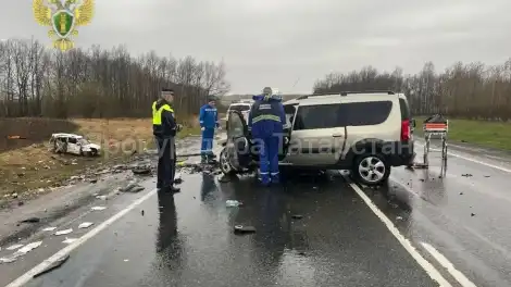 Два человека погибли при столкновении КИА и «Ларгуса» на трассе Казань – Оренбург - телеканал НТР 24
